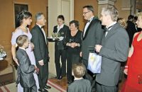 Gradonačelnik Varaždina pozdravlja obitelj Viktora Mazanika